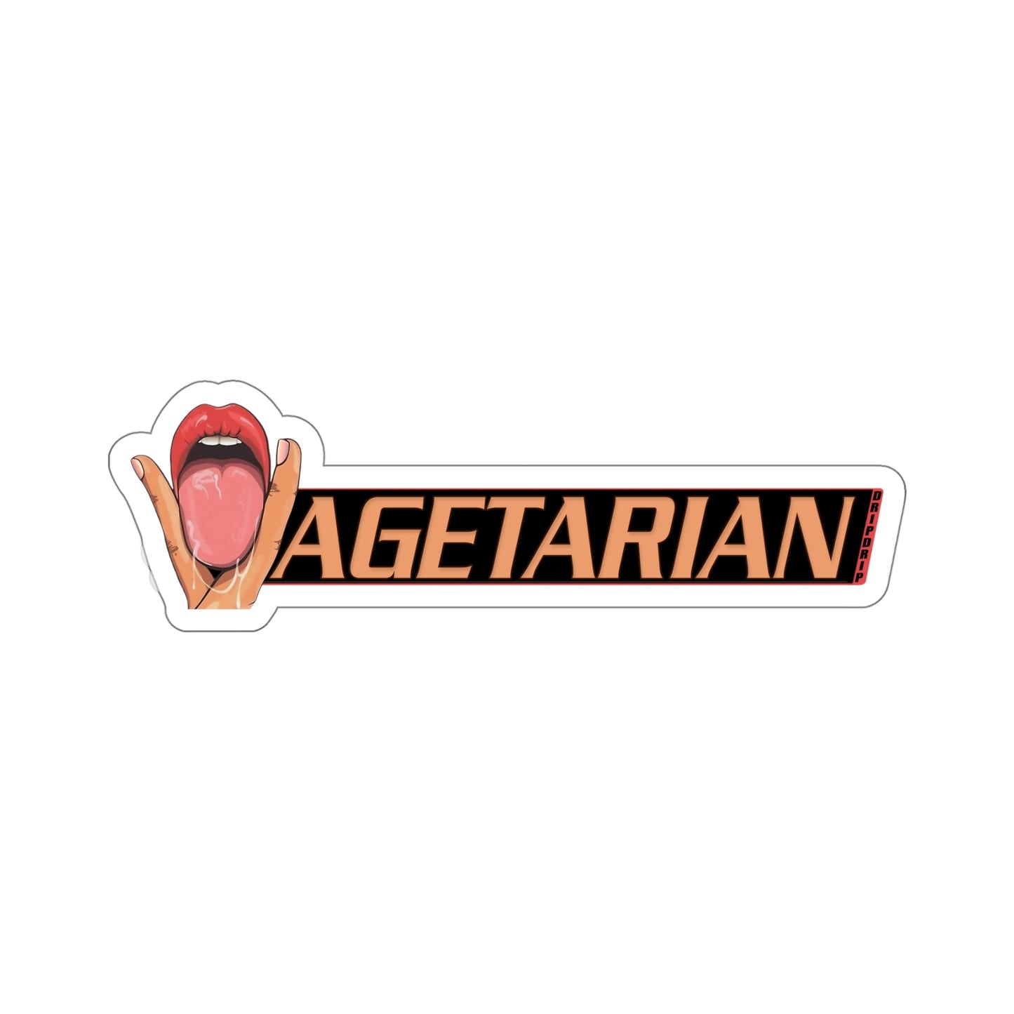 "Vagetarian" Sticker