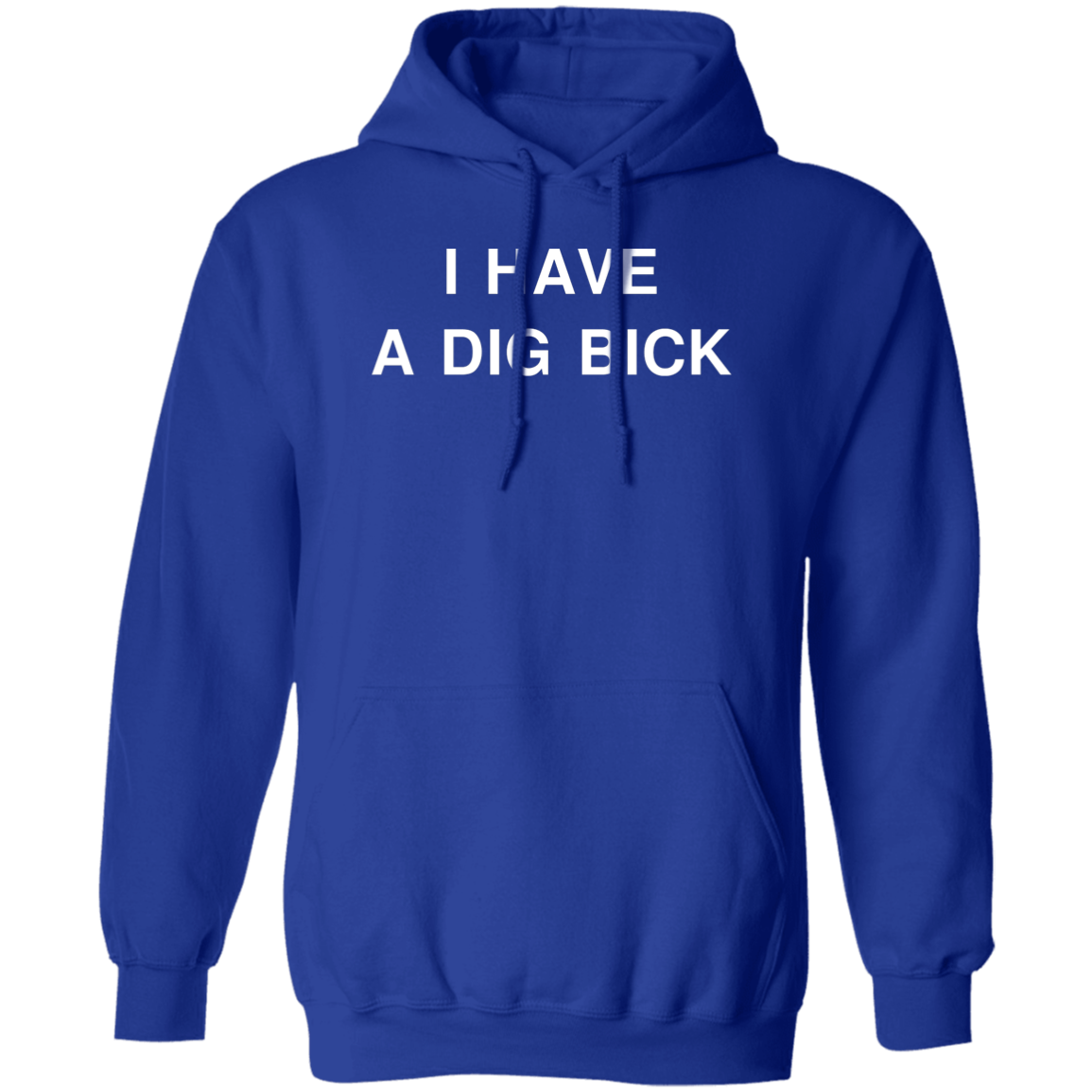 "DIG BICK" Hoodie - DripDrip Apparel