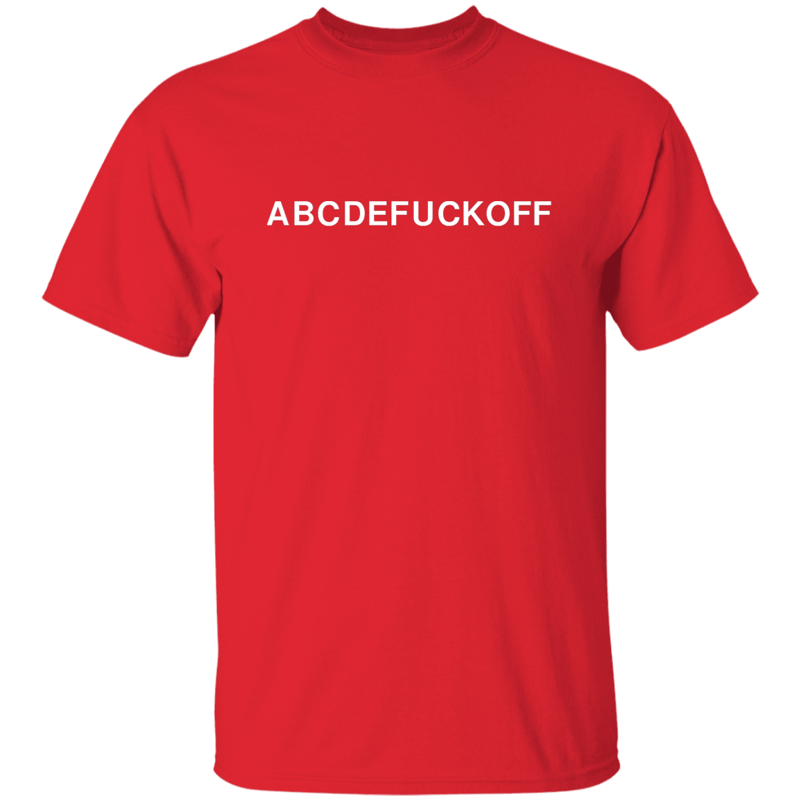 "ABCDEFUCKOFF" Shirt