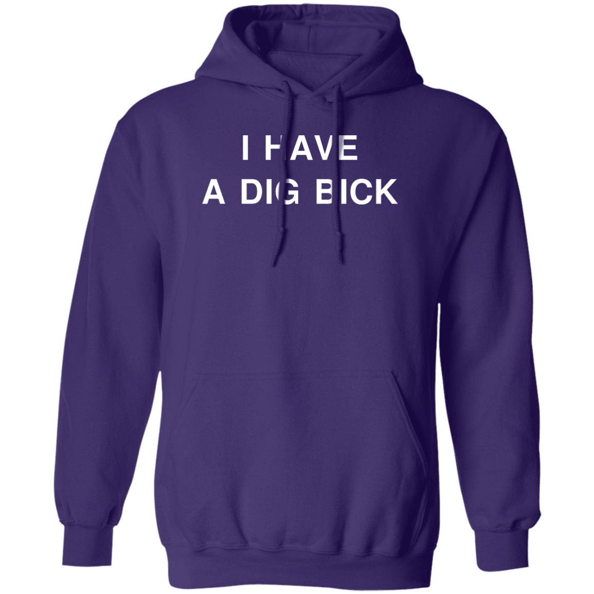 "DIG BICK" Hoodie - DripDrip Apparel