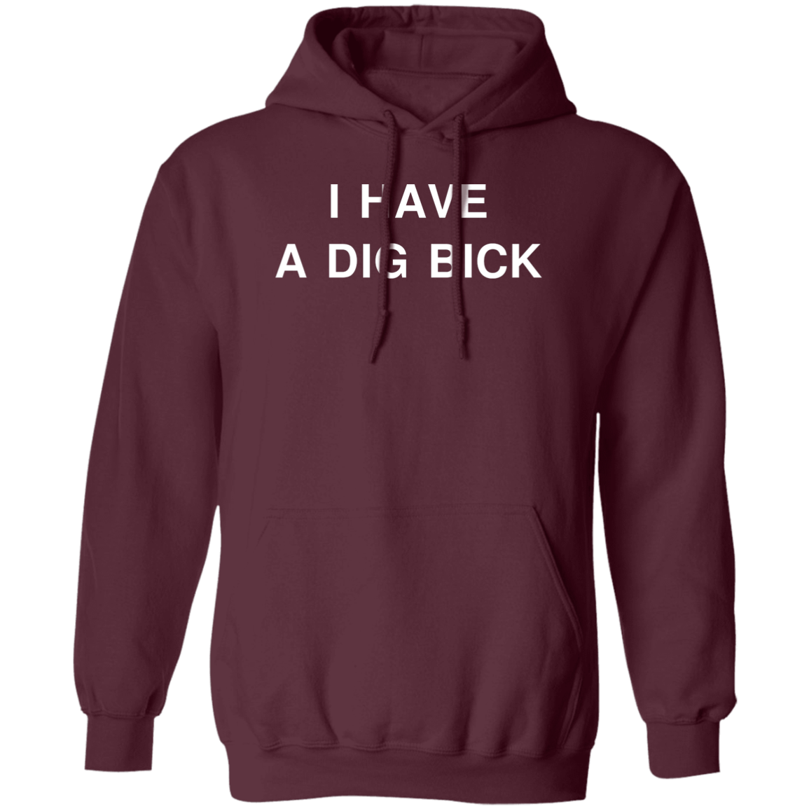 "DIG BICK" Hoodie - DripDrip Apparel