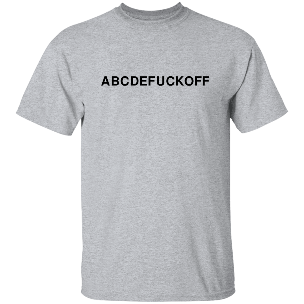 "ABCDEFUCKOFF" Shirt