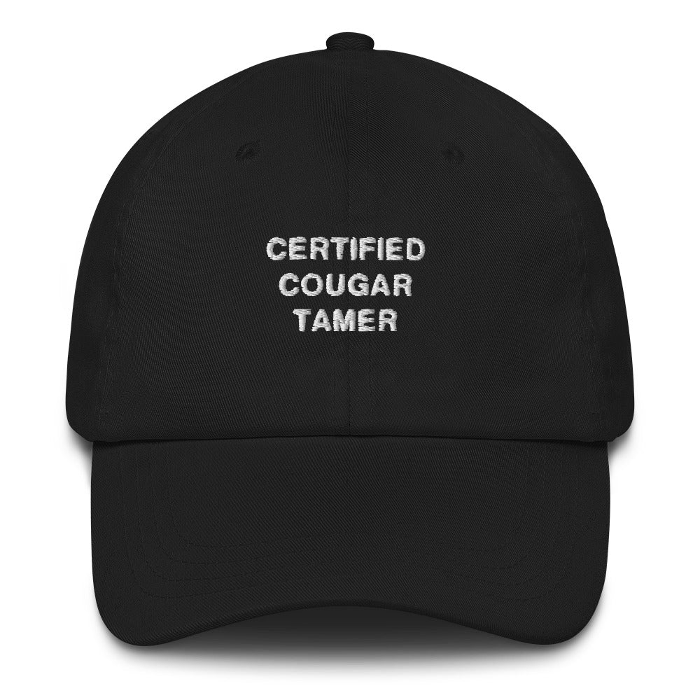"Certified Cougar Tamer" Hat - DripDrip Apparel