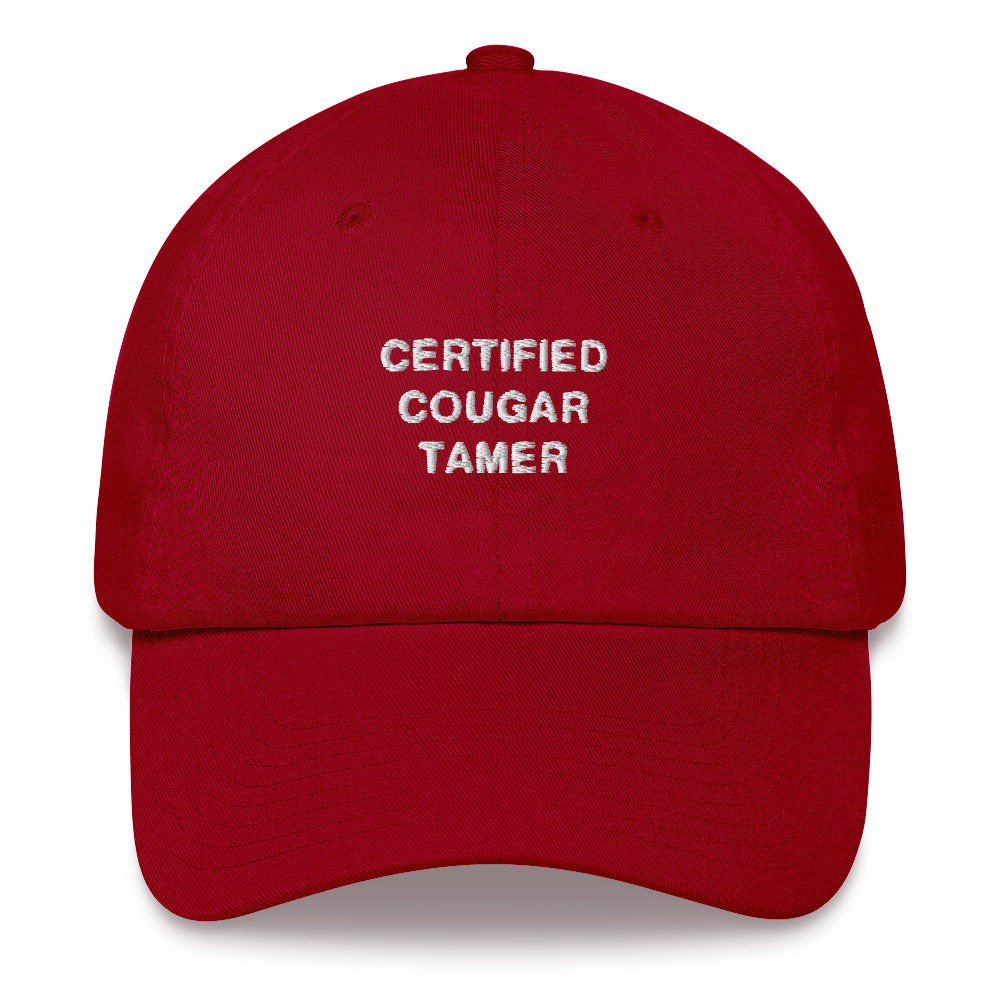 "Certified Cougar Tamer" Hat - DripDrip Apparel