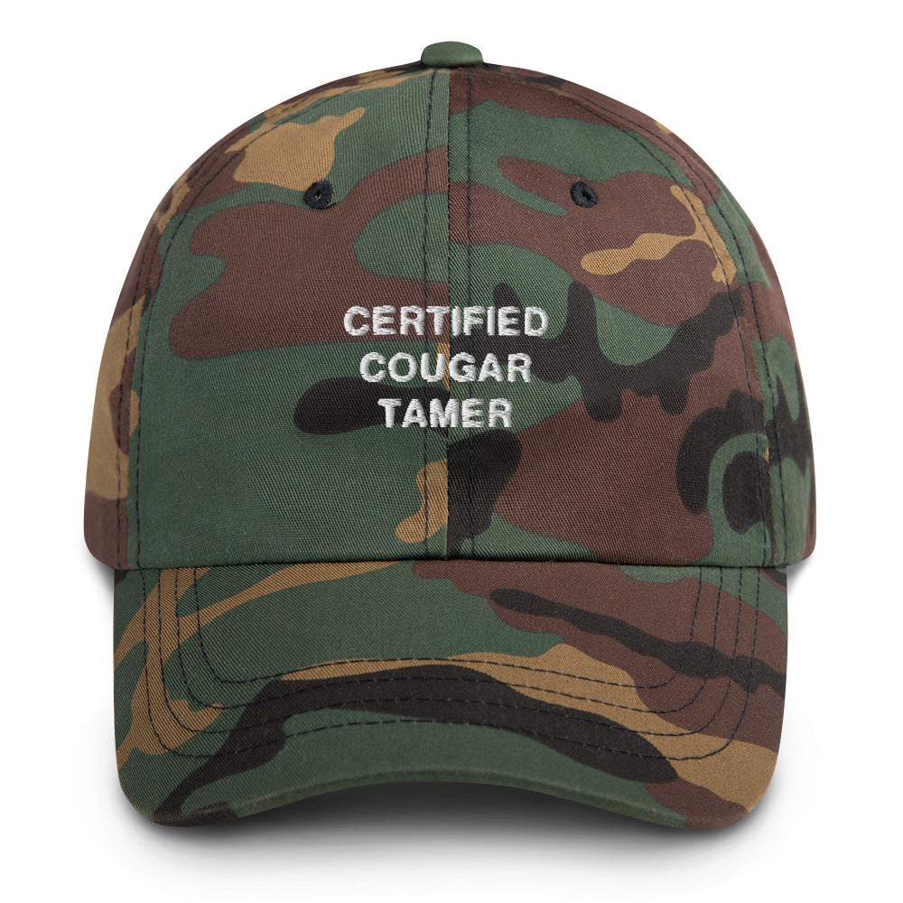 "Certified Cougar Tamer" Hat - DripDrip Apparel