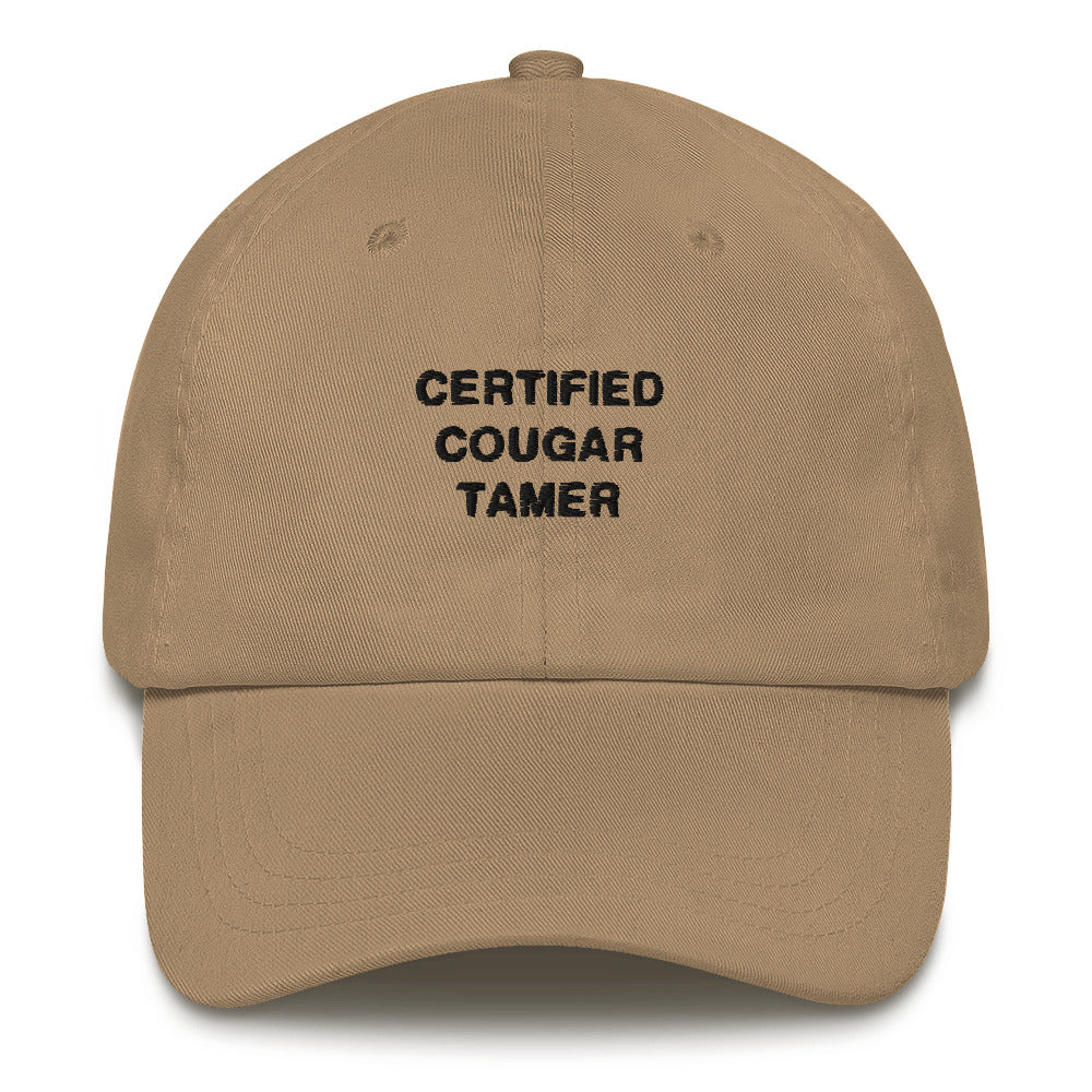 "Certified Cougar Tamer" Hat - DripDrip Apparel