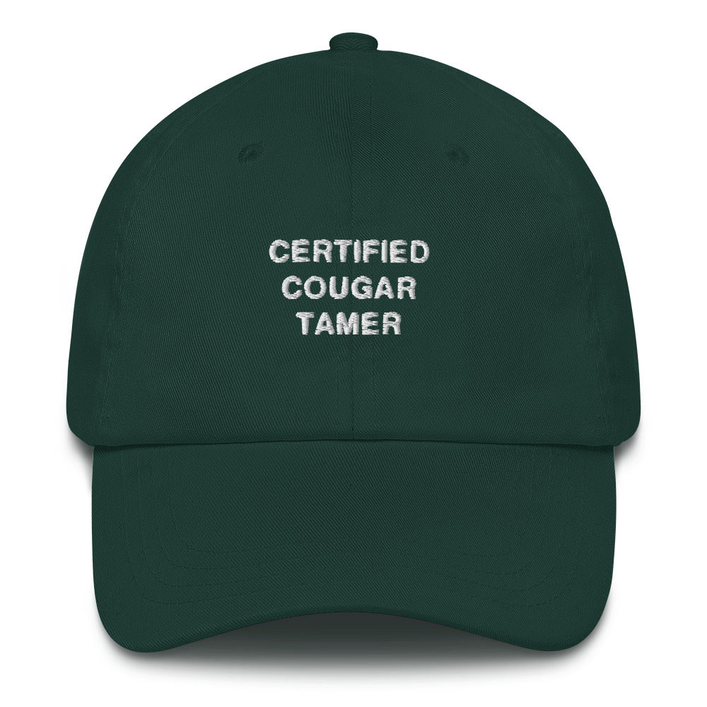 "Certified Cougar Tamer" Hat - DripDrip Apparel