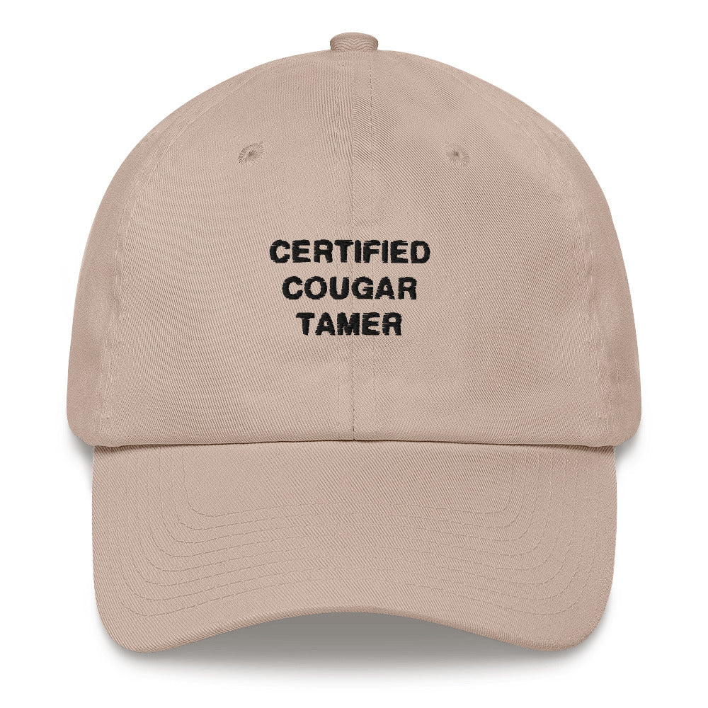 "Certified Cougar Tamer" Hat - DripDrip Apparel