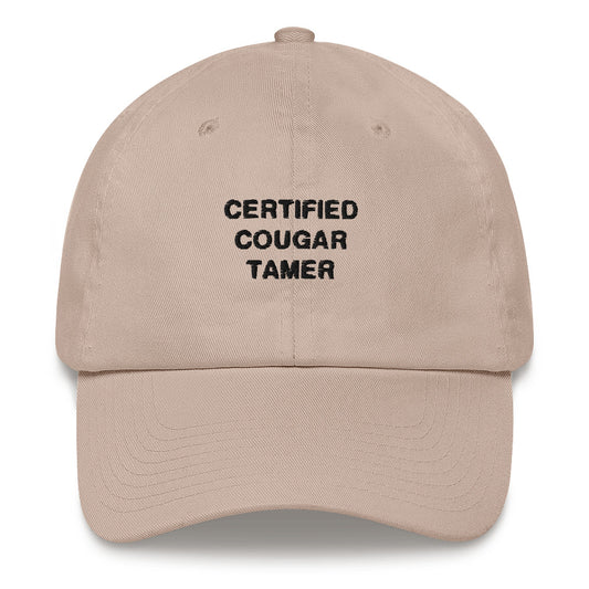 "Certified Cougar Tamer" Hat - DripDrip Apparel